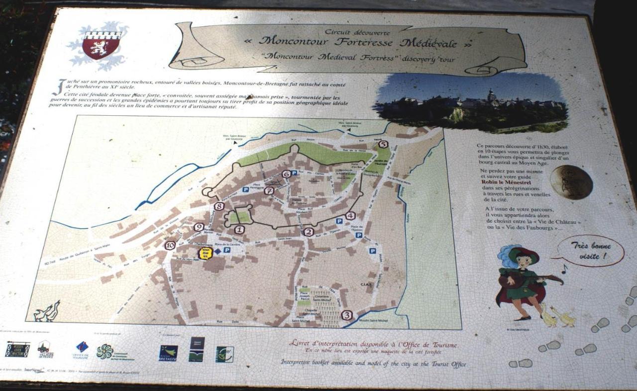 Gite Charbonnerie Moncontour  Экстерьер фото
